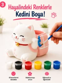 Kedi Çim Kiti – Boya, Ek, Büyüt - Kedini Yetiştir